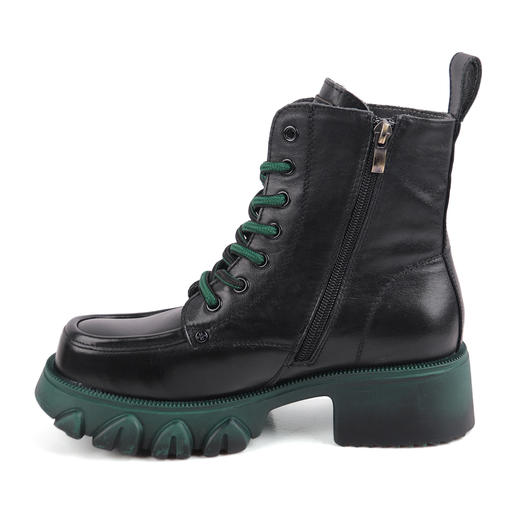 富贵吉祥2021时尚胶跟一体棉靴F218032 商品图8