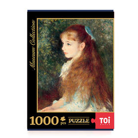 TOI图益潮玩拼图馆藏系列梵高名画星月夜成人潮玩拼图高难度油画1000片