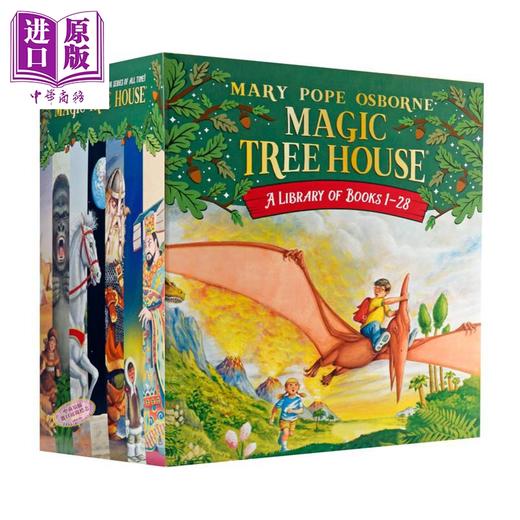 预售 【中商原版】神奇树屋故事百科大全套87册套装 Magic Tree House 第一季+第二季梅林的任务+小百科 儿童初/中级章节书分阶读物 商品图2