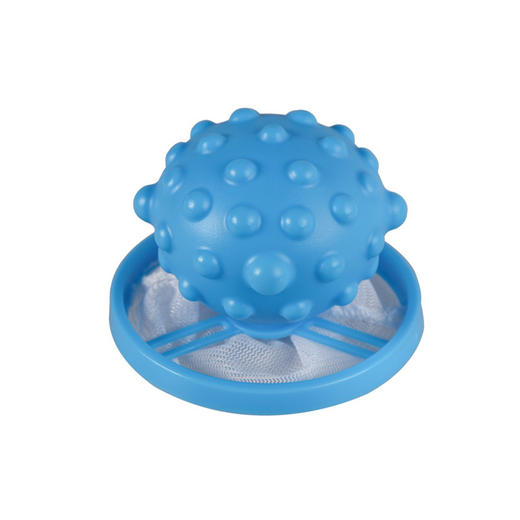 【升级款第3代5个装】洗衣机漂浮物过滤网袋滤毛器除毛器清洁衣物洗护球（刺球形）深色 商品图5