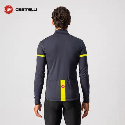 正品22蝎子castelli Fondo2 男款春秋微绒长袖骑行服保暖 商品图1