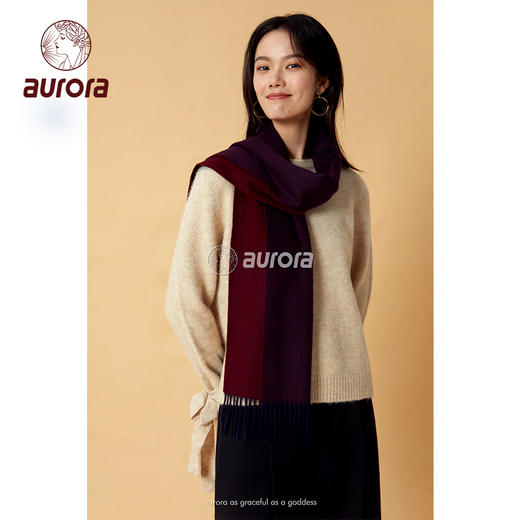 羊绒双面围巾 商品图2