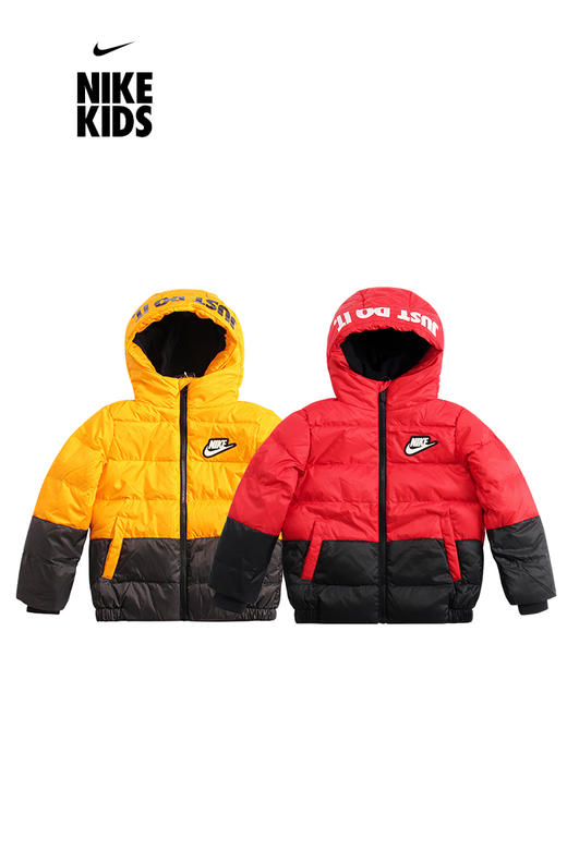 耐克-童衣类（冬）E1大童短款羽绒服学院红 商品图4