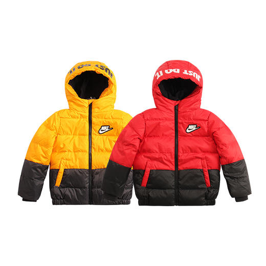 耐克-童衣类（冬）E1大童短款羽绒服学院红 商品图0
