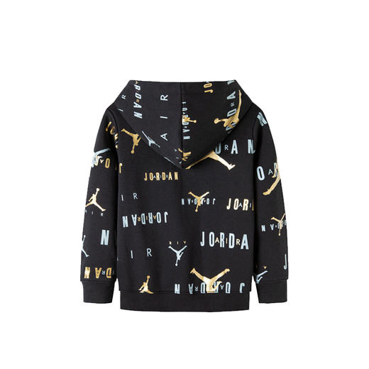 JORDAN乔丹AJ童装冬款男童连帽套头加绒运动卫衣长裤 JD2142062/JD2142064 商品图1