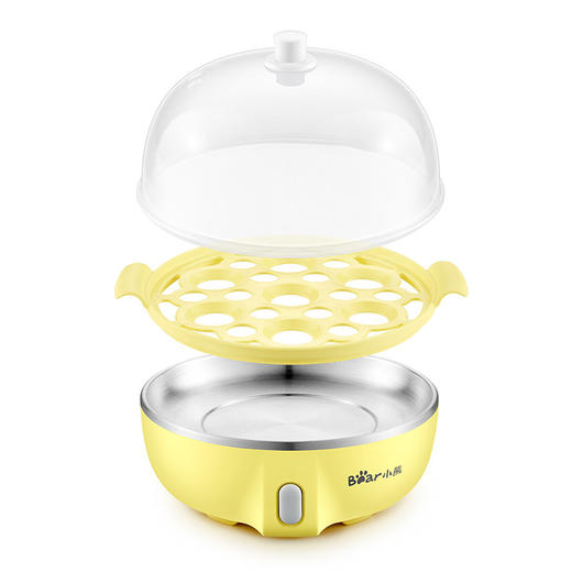 小熊（Bear）煮蛋器 家用早餐迷你机蒸蛋器自动断电一键式单层可煮5个蛋 ZDQ-B07T2 商品图3