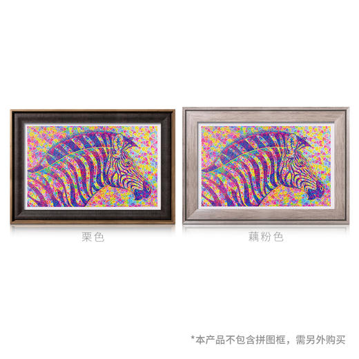 【折扣商品 不退不换】1000片 平面拼图 塑料拼图 H2527 Michael David Ward-花花斑马 商品图2