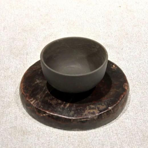 老梨木刻楼阁圆形印模，顺丰包邮 商品图6