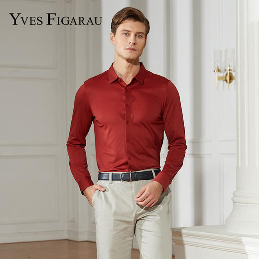 YvesFigarau伊夫·费嘉罗932350休闲长袖衬衫 商品图0