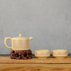 云南建水紫陶精品茶具套件