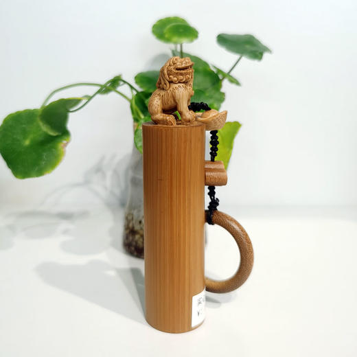 实心竹狮子1200 商品图0