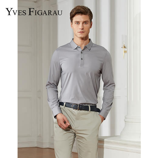 YvesFigarau伊夫·费嘉罗930905 休闲长袖T恤 商品图0