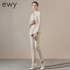 EWY职业装高端西装套装女名媛不规则气质干练韩版西服修身显瘦ol 商品缩略图2