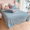 立体毛巾绣牛奶绒秋冬保暖四件套/三件套 御寒被套床单-桃之幺幺 商品缩略图9