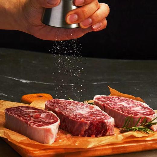 花间肥【5-6片厚切 1.6斤装】澳洲安格斯谷饲雪花板腱牛排800克  原肉原切 膏脂细腻 奶香味浓郁 可煎可烤 商品图3