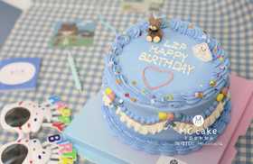 【当日急单】ins手绘款(小熊蜡烛)