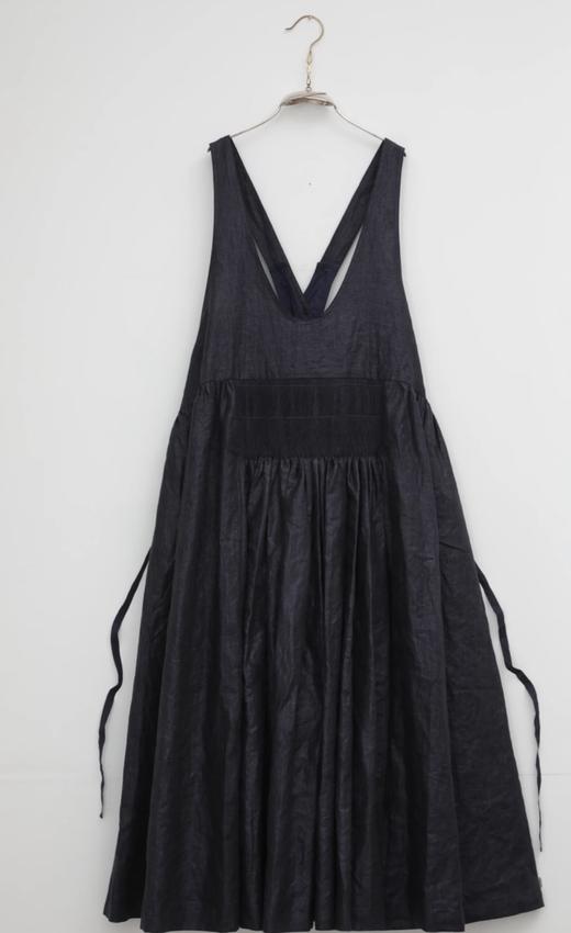 ECOLE DE CURIOSITES 抛光亚麻吊带连衣裙(Limited serie) 商品图12