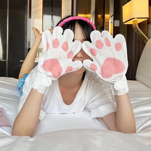 【网红猫爪手膜】猫爪手膜 烟酰胺嫩白保湿 手部护理 修护受损改善粗糙暗哑,补充水分改善干燥细纹！ 商品图0