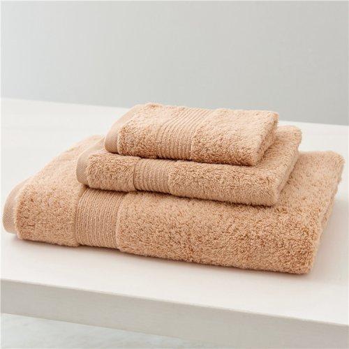 典雅缎档浴巾 全棉浴巾 柔软吸水性好 不易掉毛浴巾单条/毛巾浴巾套装 商品图1