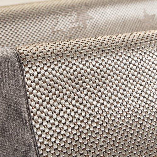 夏凉提花刺绣冰丝藤席三件套 可折叠软凉席 夏天床席 1.5m 1.8米床适用 商品图14