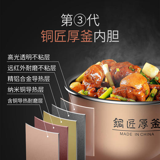 【臻选家电】九阳电饭煲F40FZ-F6352 商品图2