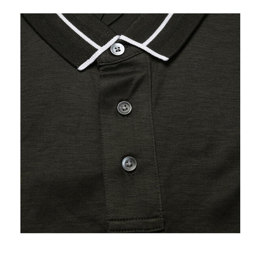 EMPORIO ARMANI 阿玛尼 男士短袖T恤 墨绿 6K1F65 1JUVZ 0558 商品图2