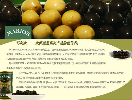 玛利欧无核青橄榄 230g 商品图2