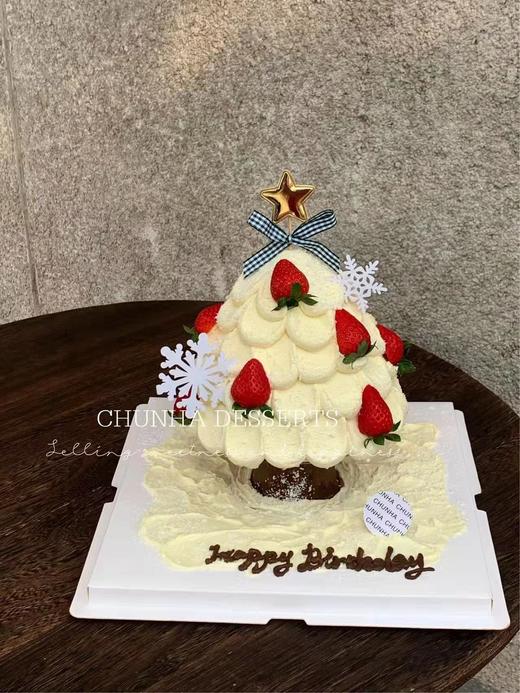 #圣诞树🎄动物奶油、水果夹心 商品图0