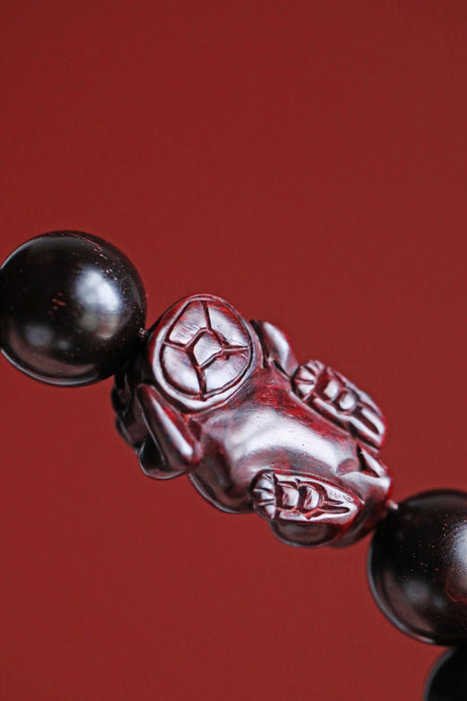 【青山特惠】小叶紫檀1.5貔貅手串 t26 商品图8