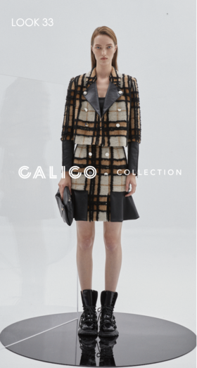 野性格纹拼接夹克