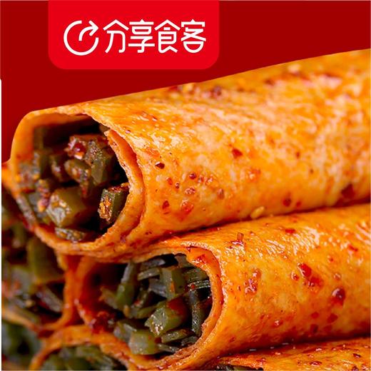 豆皮卷海带风味豆制品网红休闲零食开袋即食 商品图1