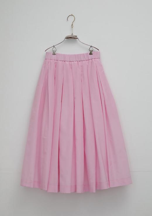 ECOLE DE CURIOSITES 3色可选真丝欧根纱褶皱半身裙(Made in France) 商品图6