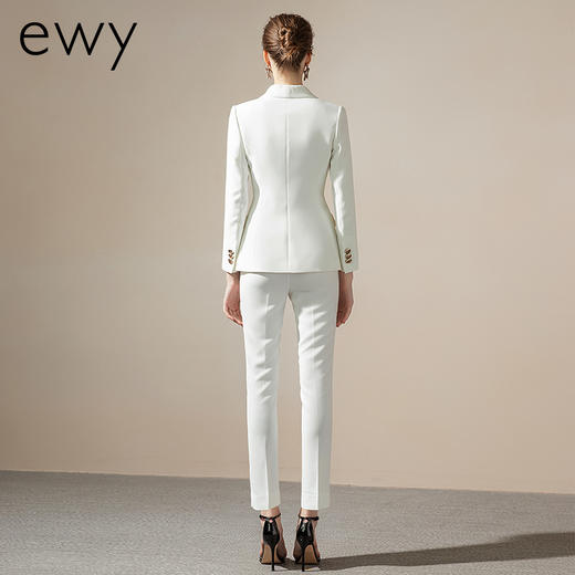EWY时尚女装高端商务西装套装女新款职业装总裁套裤工作服正装ol 商品图3