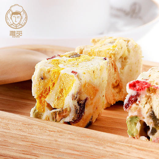 雅觅 芒果雪花酥300g 15枚网红手工零食休闲烘焙牛轧糖小吃食品 商品图5