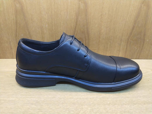 豪行男鞋10388973秋季英伦牛皮单鞋黑色商务皮鞋专柜正品 商品图3