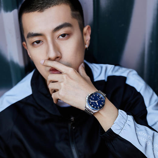 依波(EBOHR)潮流时尚手表100米防水石英男士腕表5149 商品图2