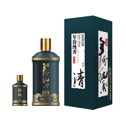 500ml53度劲牌年份纯香·清香经典 6瓶整件装 商品图3