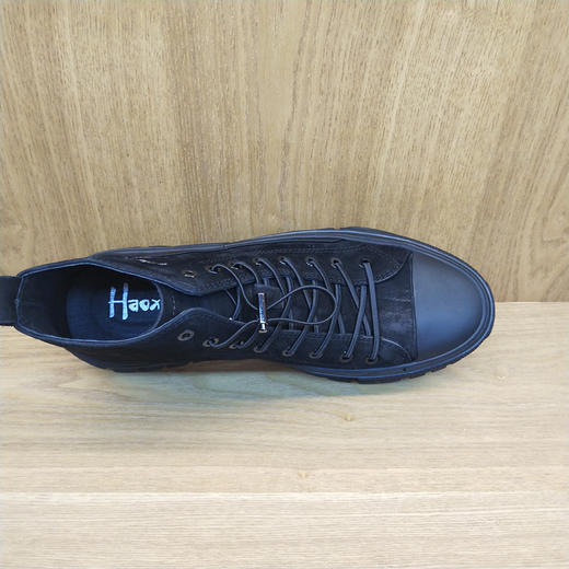 豪行秋冬新款单鞋19375831专柜正品纯皮真皮时尚休闲高帮男鞋 商品图2