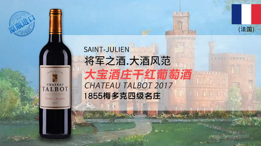 法国-大宝酒庄干红葡萄酒2017 商品图0