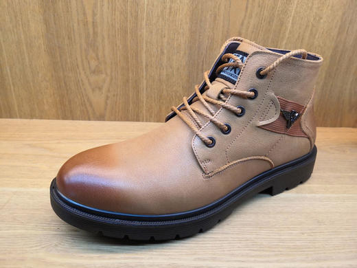 豪行正品潮男工装靴19362015牛皮男士马丁靴高帮英伦风秋冬短靴子 商品图0