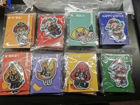 水果甜心萌猫冰箱贴