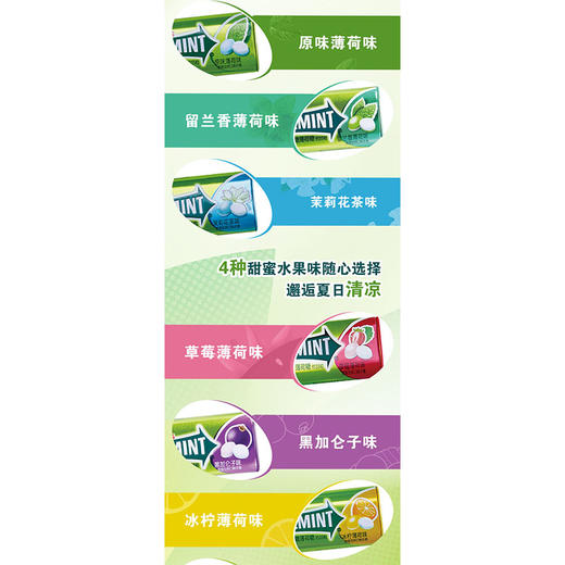 绿箭薄荷糖冰柠薄荷 商品图1