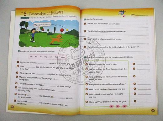 牛津小学英语语法练习册二年级下学期 英文原版 Oxford Grammar Wonderland 2B 英文版 正版进口原版英语书籍 OUP Oxford 商品图1