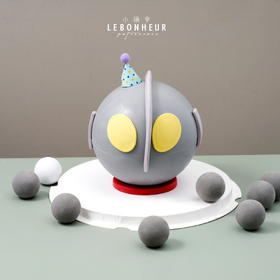敲敲乐系列“敲”奥特曼·奶油蛋糕（送货仅支持打车）