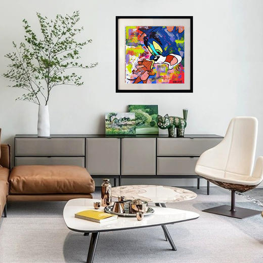 王加诺《The wild world 025-猫和老鼠》99版 商品图4