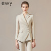 EWY职业装高端西装套装女名媛不规则气质干练韩版西服修身显瘦ol 商品缩略图4