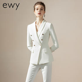 EWY时尚女装高端商务西装套装女新款职业装总裁套裤工作服正装ol