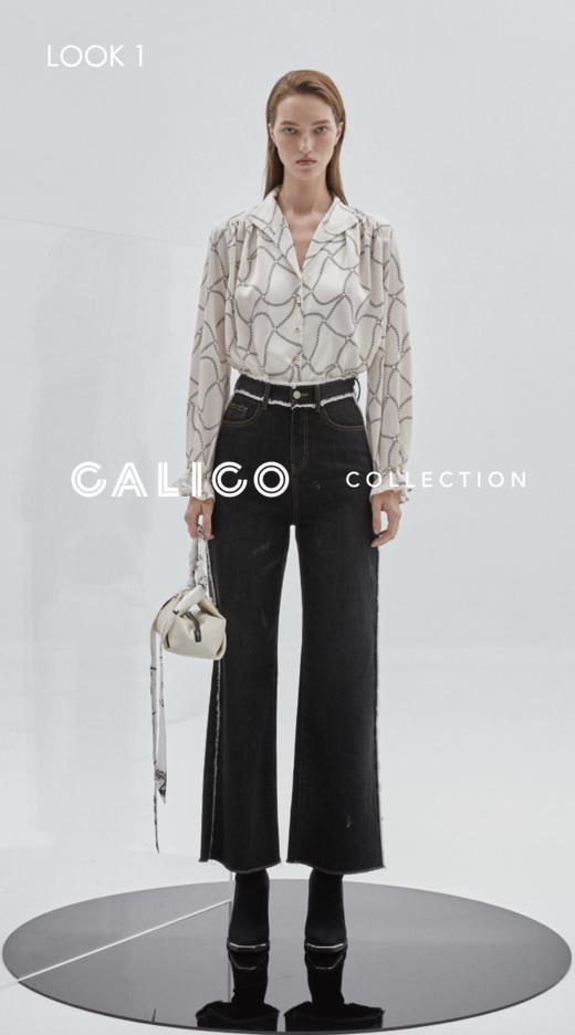 链条印花衬衫 商品图0