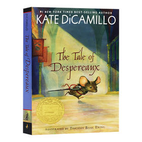 浪漫鼠德佩罗 英文原版 The Tale of Despereaux 双鼠记 美版 纽伯瑞金奖 英文版儿童文学小说 Kate DiCamillo 成长桥梁阅读故事书