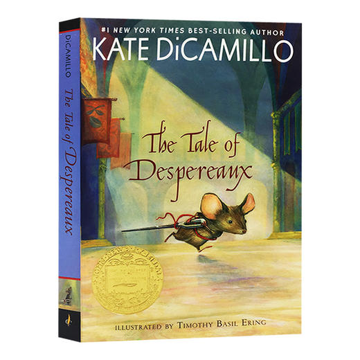 浪漫鼠德佩罗 英文原版 The Tale of Despereaux 双鼠记 美版 纽伯瑞金奖 英文版儿童文学小说 Kate DiCamillo 成长桥梁阅读故事书 商品图0